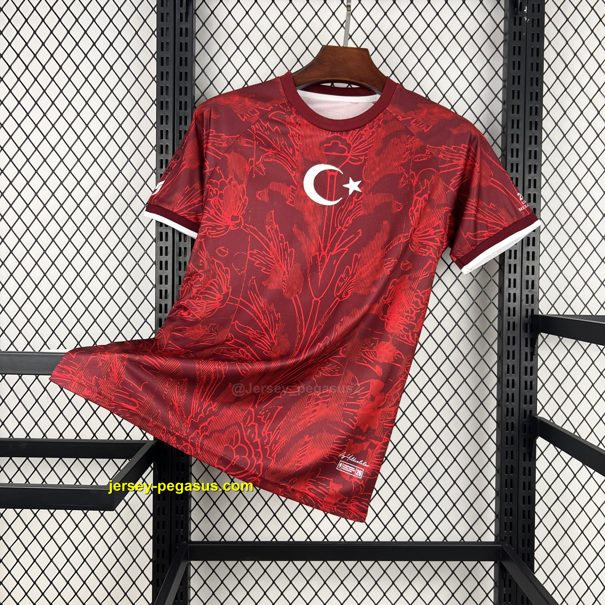Turkey 2026 World Cup Heritage Jersey Turkey 2026 World Cup Heritage Jersey