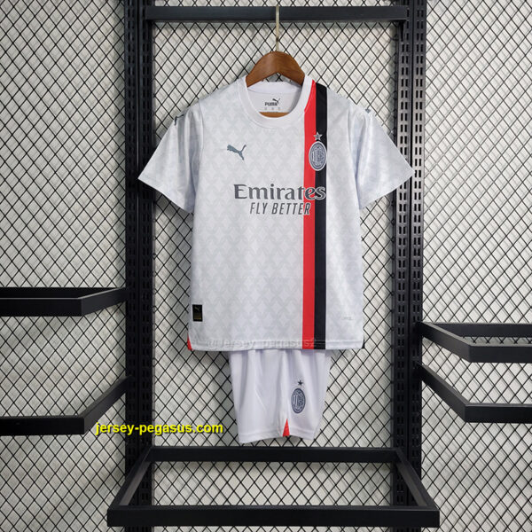 AC Milan Away Kids Soccer Jersey AC Milan Away Kids Soccer Jersey