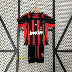 AC Milan Kids Retro Home Kits Cheap Jersey