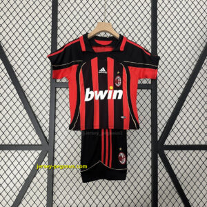 AC Milan Kids Retro Home Kits Cheap Jersey