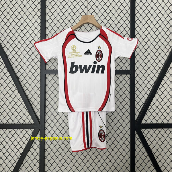AC Milan Retro Kid UCL Final Version Kits Sets Jersey AC Milan Retro Kid UCL Final Version Kits Sets Jersey