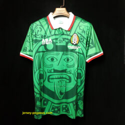 1998 Mexico Camisa de futebol retro S to