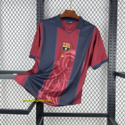 AA Barcelona 2000-01 Home Retro Skeleton Jersey