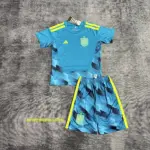 Kids 2026 Spain goalkeeper Jersey