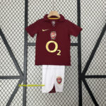 Arsenal Home Retro Kids Kits Children Shirt Cheap Jerseys