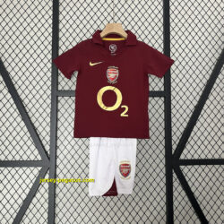 Arsenal Home Retro Kids Kits Children Shirt Cheap Jerseys