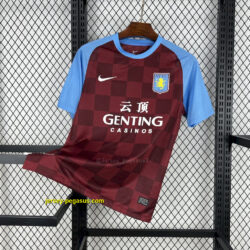Aston Villa 2011-12 Home Retro Jersey