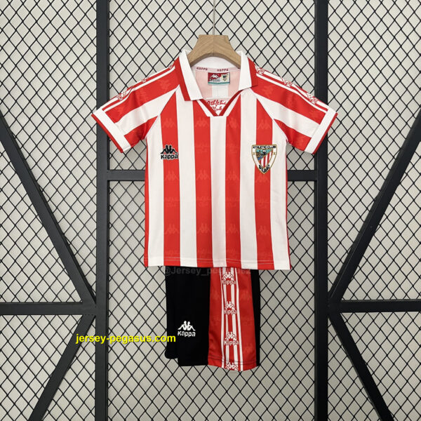 Athletic Bilbao Home Retro Kid Kits Youth Apparels Athletic Bilbao Home Retro Kid Kits Youth Apparels