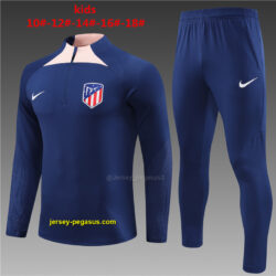 Atletico Madrid Kids Long Sleeve Training Suit