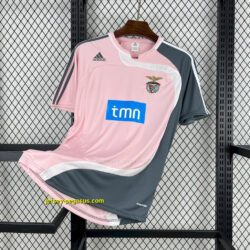 Benfica 2007-08 Away Retro Jersey (With sponsor)