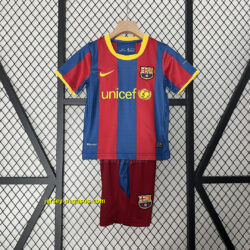 Barcelona Home Retro Kids Kit Football Jersey