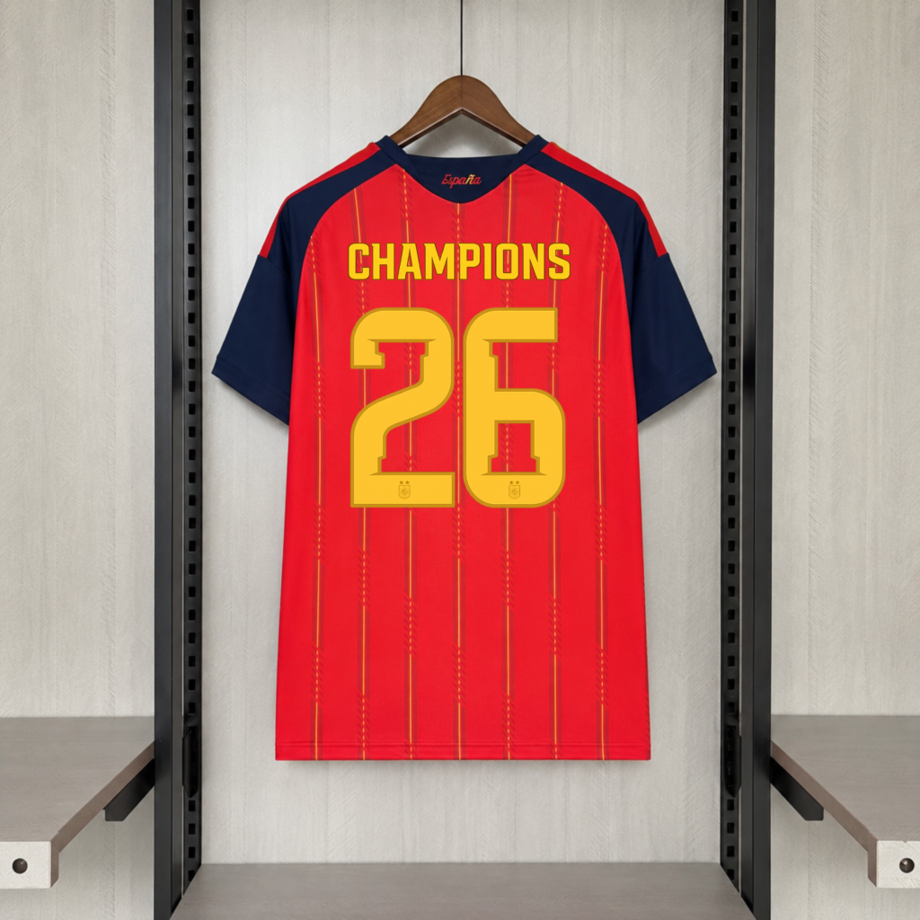 Spain Home Champions World Cup 2026