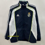 Real Madrid BlackWhite Windbreaker