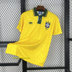 Brazil 1991-93 Home Retro Jersey
