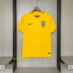 2018 Retro Brazil Home Jersey