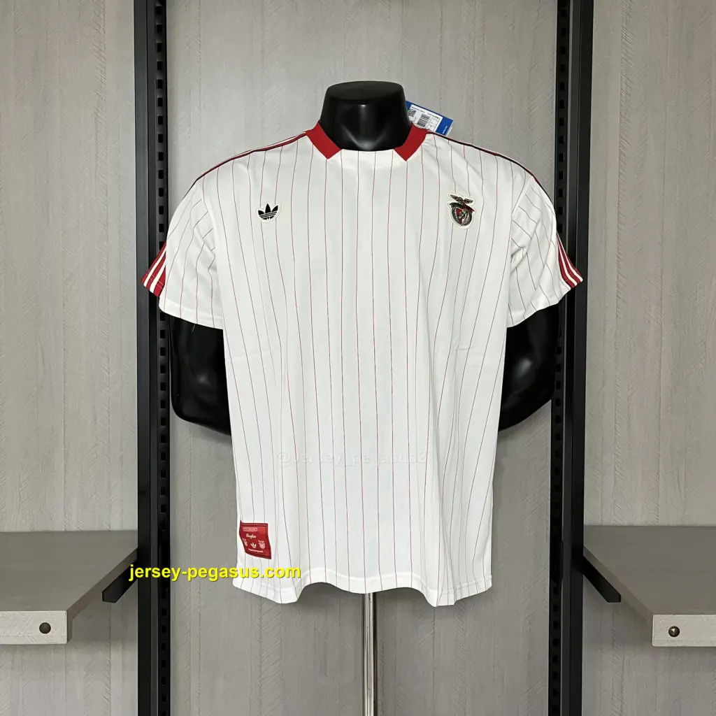 2025-26 Benfica Loose Fit White Jersey