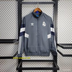 Real Madrid Jacket Grey Windbreaker