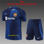 Barcelona Training Kids Soccer Jerseys