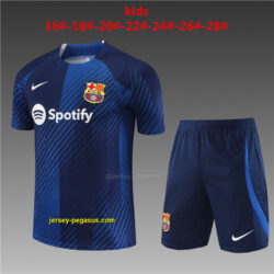 Barcelona Training Kids Soccer Jerseys
