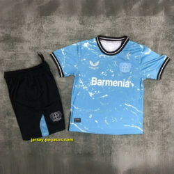 Bayer 04 Leverkusen Third Kid Kits Youth Apparels