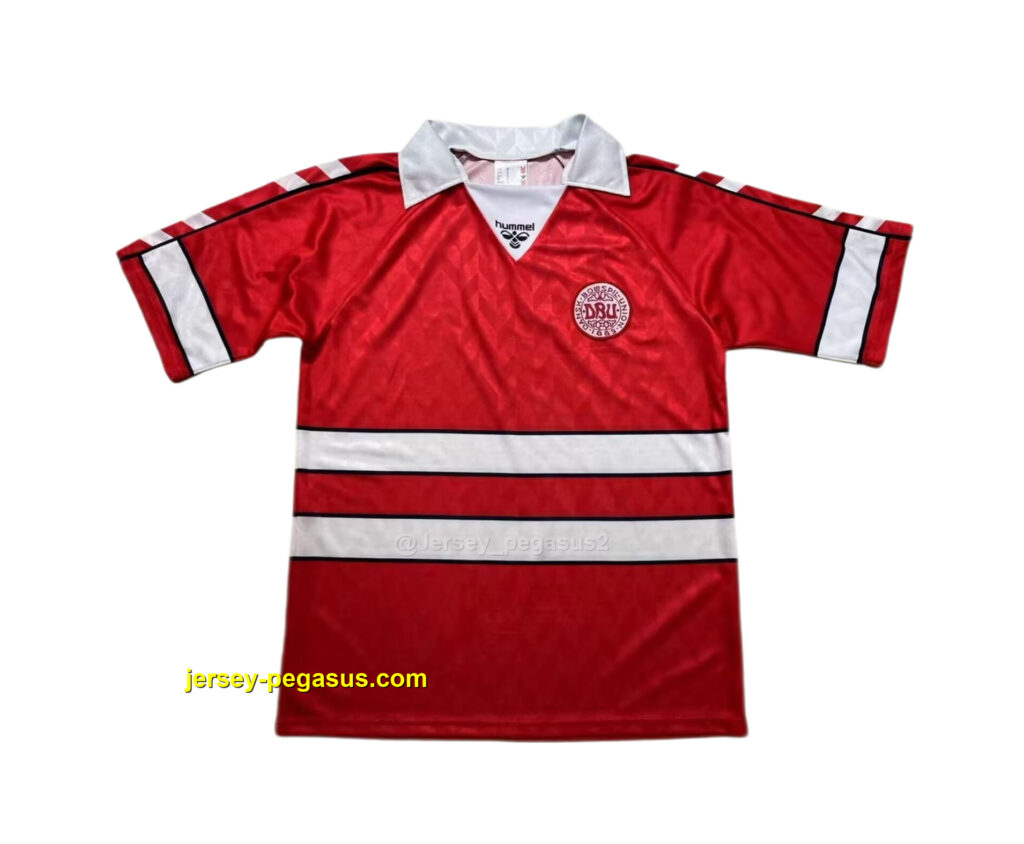 Denmark 1988 Home Retro Jersey
