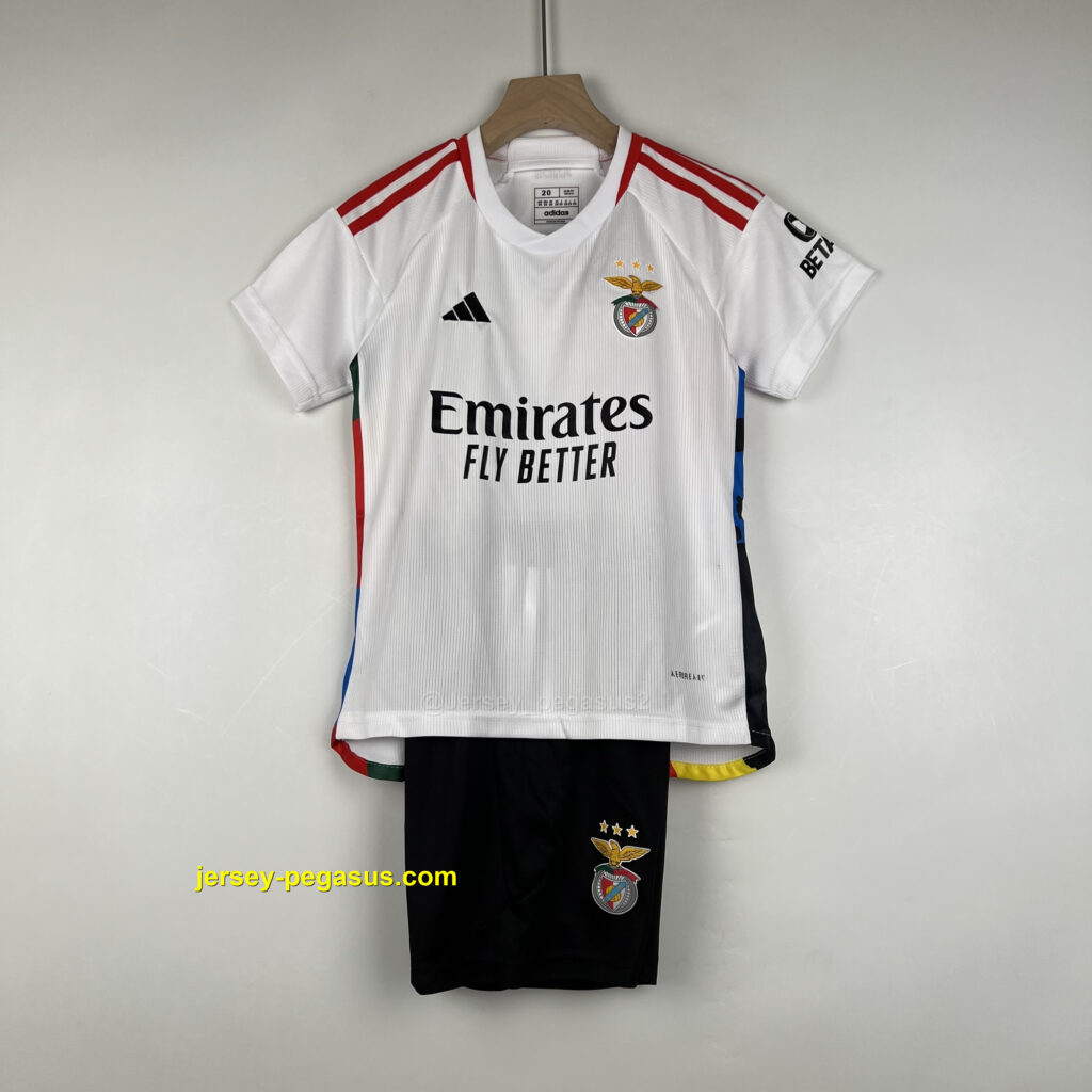 Benfica Third Kids Kits Children Suits Football Jerseys