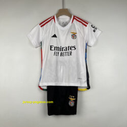 Benfica Third Kids Kits Children Suits Football Jerseys