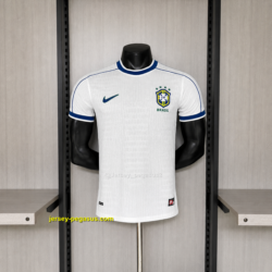 Player Edition Retro 1998 Brazil White Jersey S–XXL