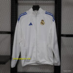 Real Madrid WHITE Windbreaker (with Inner Lining)