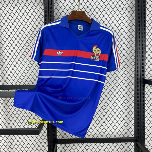 France 1984 Home Retro Jersey France 1984 Home Retro Jersey