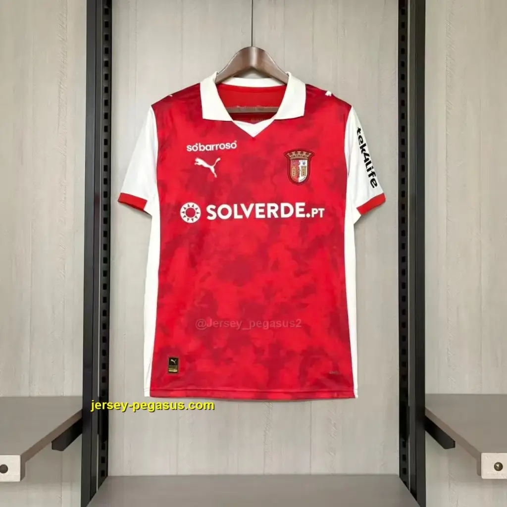 2025-26 Braga Home Jersey