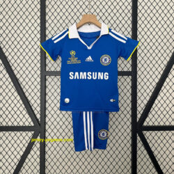 Chelsea Home Champions League Retro Kid Kits Youth Apparels