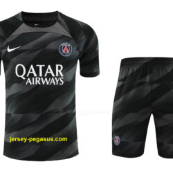 PSG Goalkeeper Black Soccer Jerseys