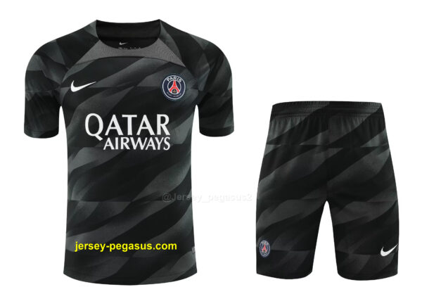 PSG Goalkeeper Black Soccer Jerseys PSG Goalkeeper Black Soccer Jerseys