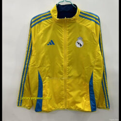 Real Madrid YellowNavy Reversible Windbreaker