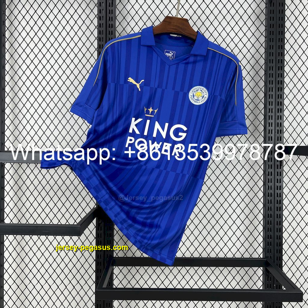 Leicester City 2016-17 Home Retro Jersey Leicester City 2016-17 Home Retro Jersey