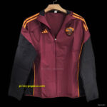 Roma WineBlack Full Zipper Windbreaker