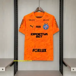 2026-27 Bahia Goalkeeper Orange All Sponsors Jersey