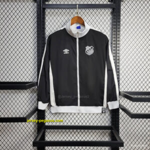 Santos Jacket Black Windbreaker