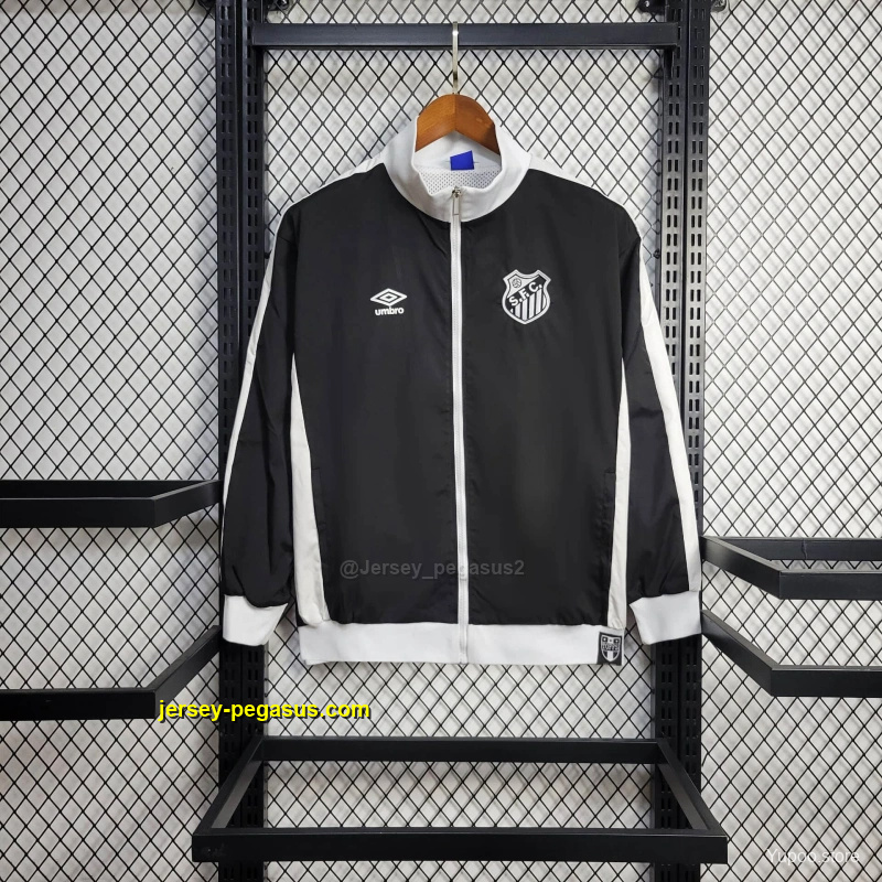 Santos Jacket Black Windbreaker