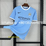 Manchester City 2013-14 Home Retro Jersey