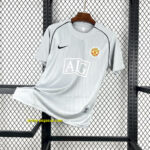 Manchester United 2007-08 Grey Goalkeeper Retro Jersey