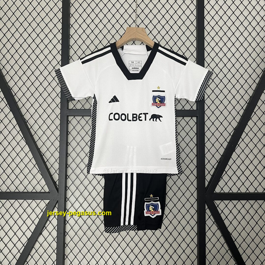 Colo Colo Home Kid Kits Children Sets Jersey