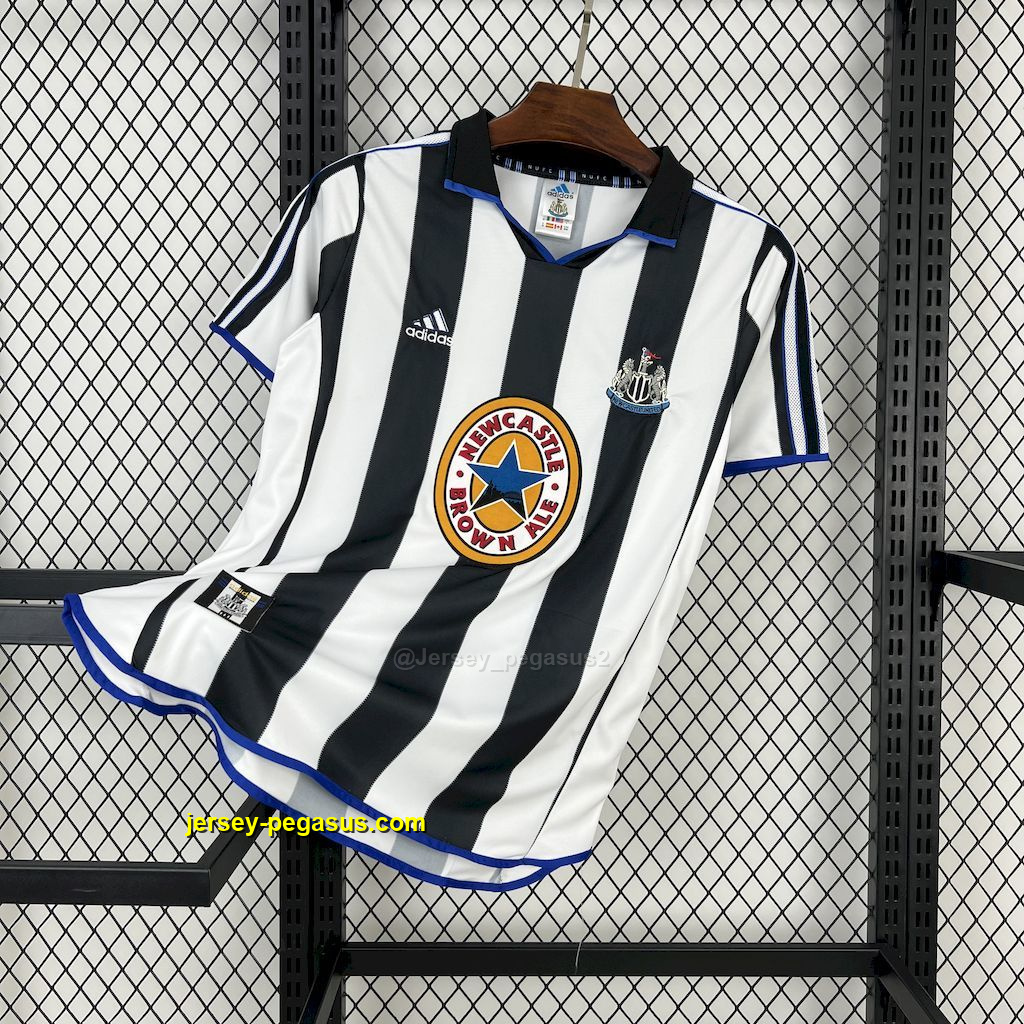 Newcastle United 1999-00 Home Retro Jersey