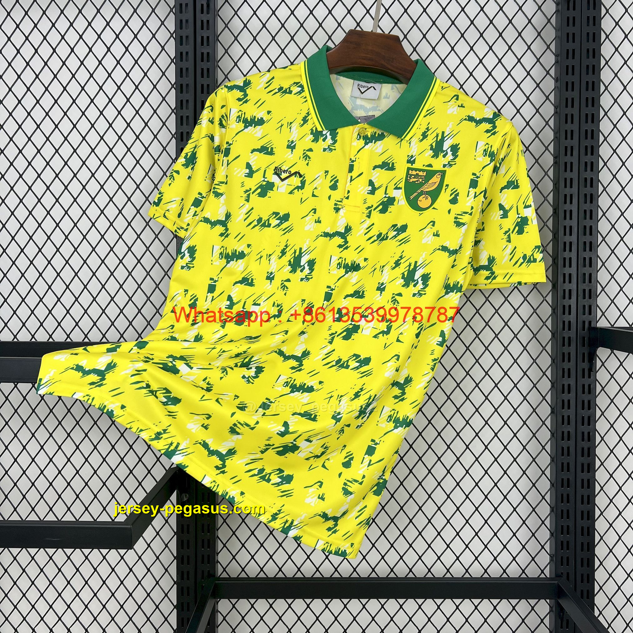 Norwich City 1992-94 Home Retro Jersey Norwich City 1992-94 Home Retro Jersey
