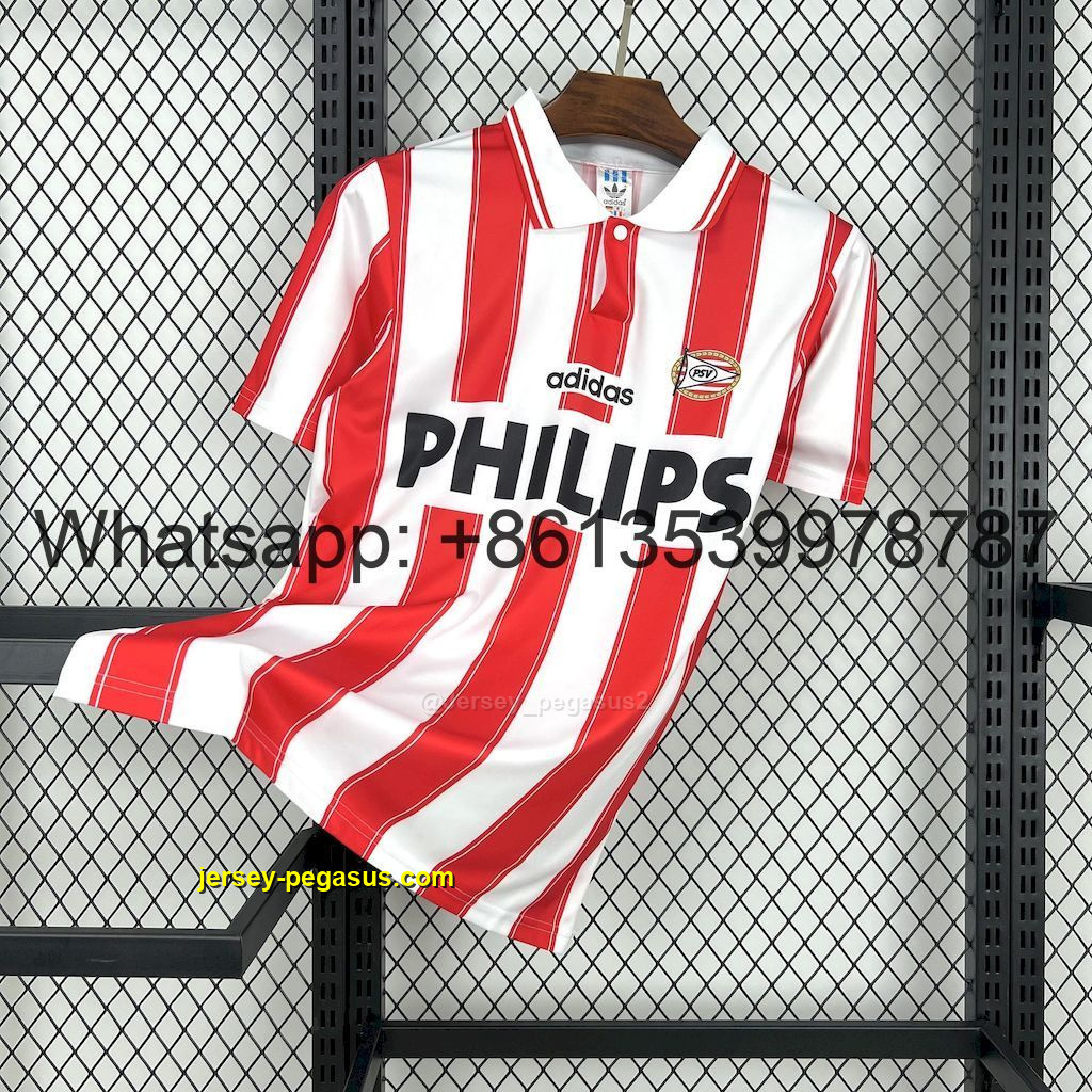 PSV Eindhoven 1994-95 Home Retro Jersey PSV Eindhoven 1994-95 Home Retro Jersey