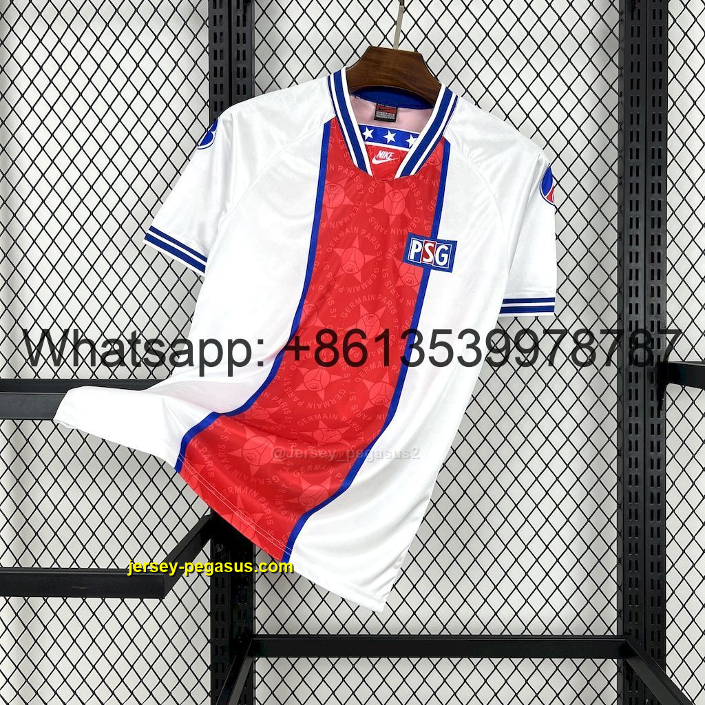 Paris Saint-Germain 1994-95 Away Retro Jersey Paris Saint-Germain 1994-95 Away Retro Jersey