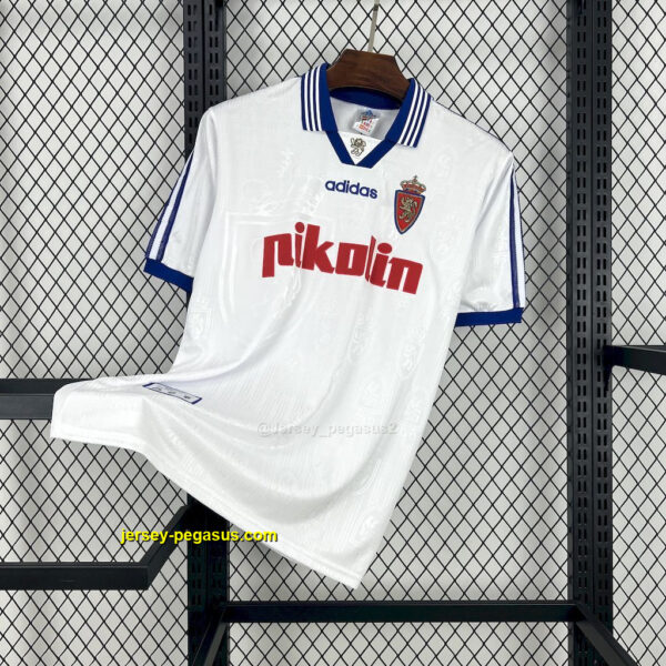 Real Zaragoza 1997-98 Home Retro Jersey