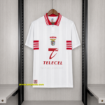 Retro 1998-99 Benfica White Jersey