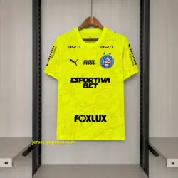 2026-27 Bahia Goalkeeper Yellow All Sponsors Jersey